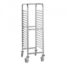 Regalwagen 17xGN1/1 + 2 freins